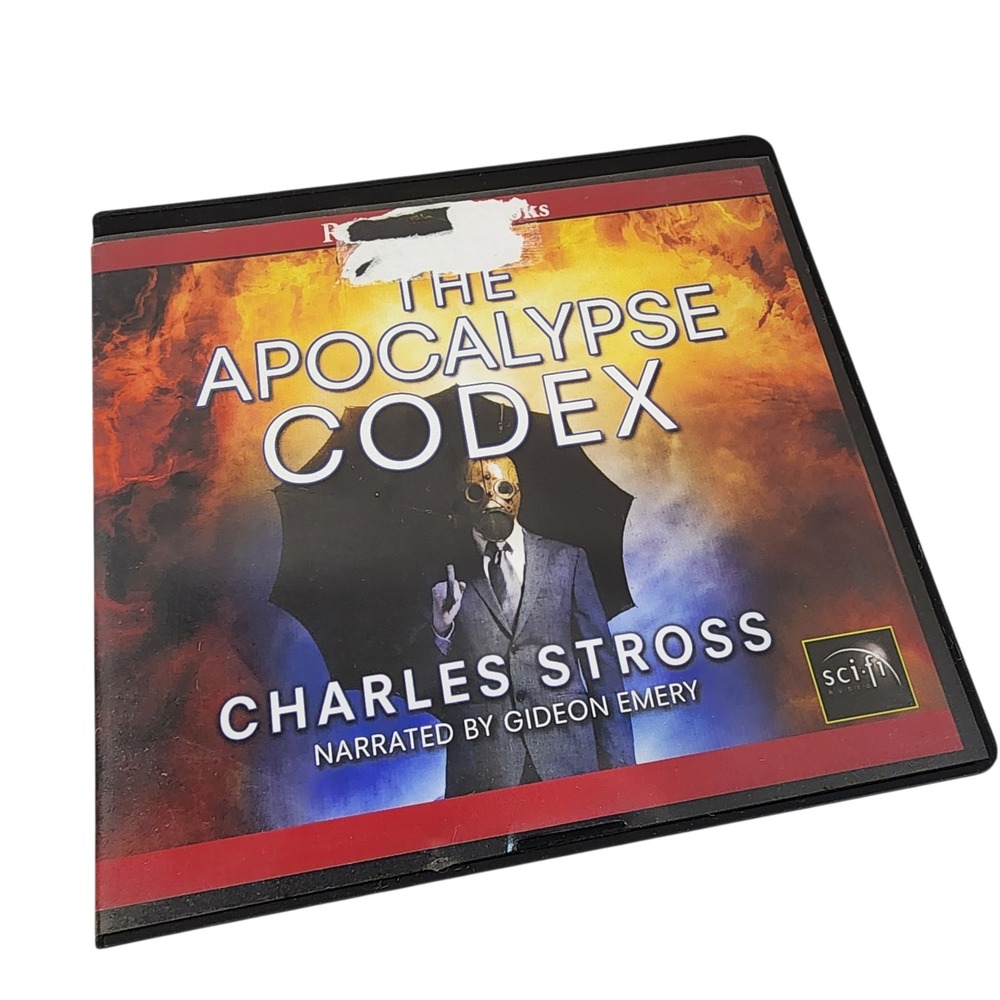 The Apocalypse‎ Codex Audiobook CD Charles Stross Narrated